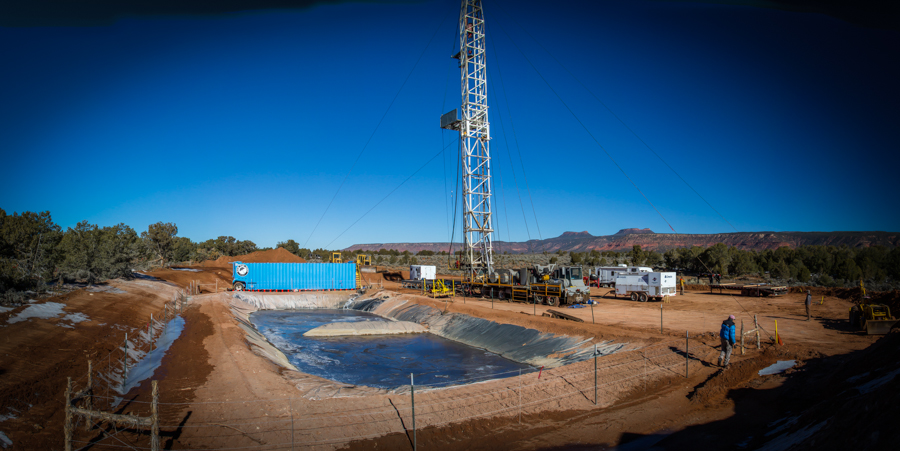 Active Drilling on Cedar Mesa