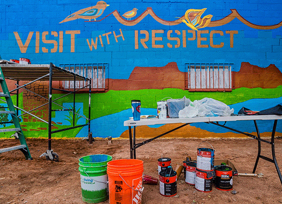 New Cultural Mural to Inspire Respect for Bears Ears