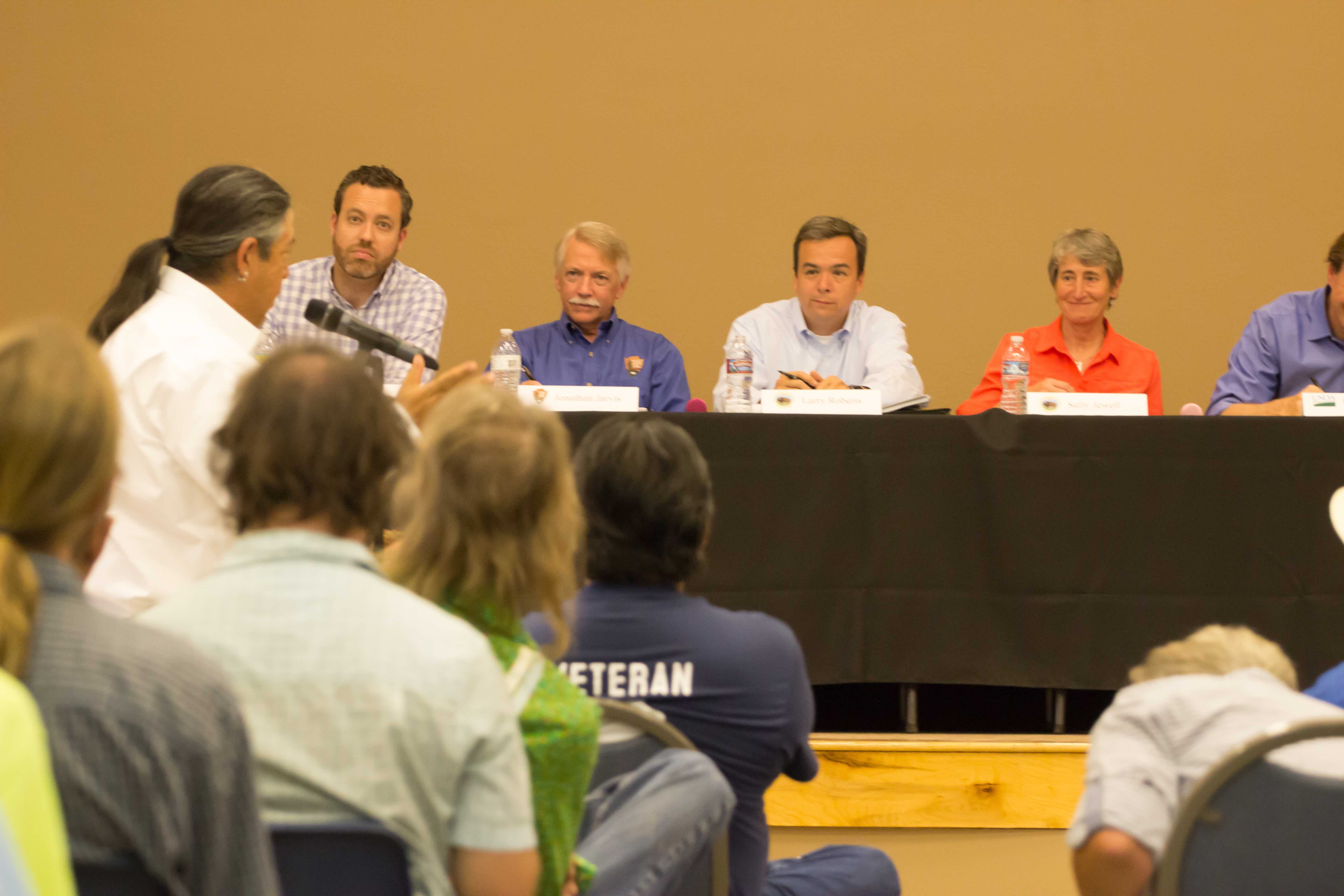 Secretary Jewell Visits Bluff for Listening Session on Monument/PLI