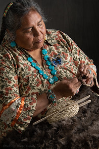 Mary Weahkee, Santa Clara Pueblo/Comanche  archaeologist and perishables specialist.